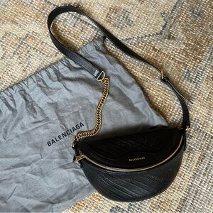 Authentic Balenciaga Souvenir XXS Belt Bag